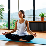 Medellín Urban Yoga Oasis**

"A woman, fully clothed in modest yoga attire, practicing yoga in a bright, modern studio in Medellín. Large windows overlook a bustling city street. Focus on her serene expression and graceful pose. The studio has wooden floors and green plants. Safe for work, appropriate content, perfect anatomy, natural proportions, professional, high quality."

**