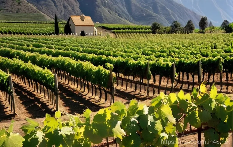 콜롬비아와 칠레 와인 비교 - Image Prompt 1: Chilean Wine - Timeless Tradition and Majestic Terroir** 콜롬비아와 칠레 와인 비교 - Image Prompt 1: Chilean Wine - Timeless Tradition and Majestic Terroir**